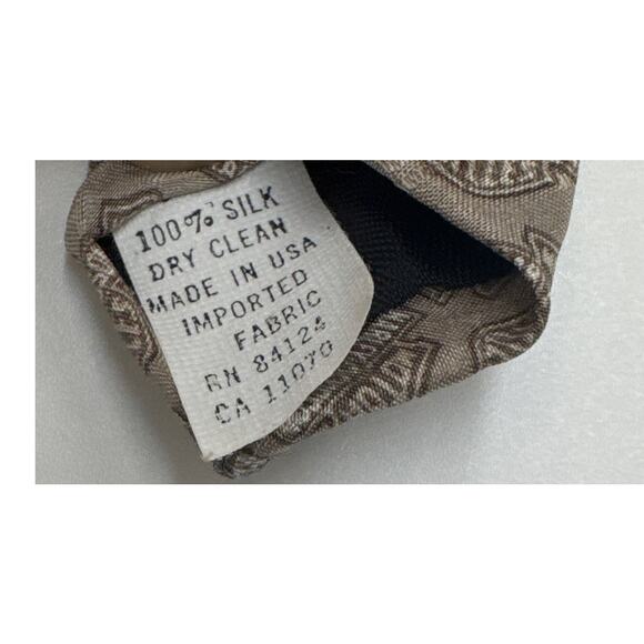 Harley Davidson Silk Necktie Tonal Logo Ralph Marlin Co. 58in - Picture 7 of 7